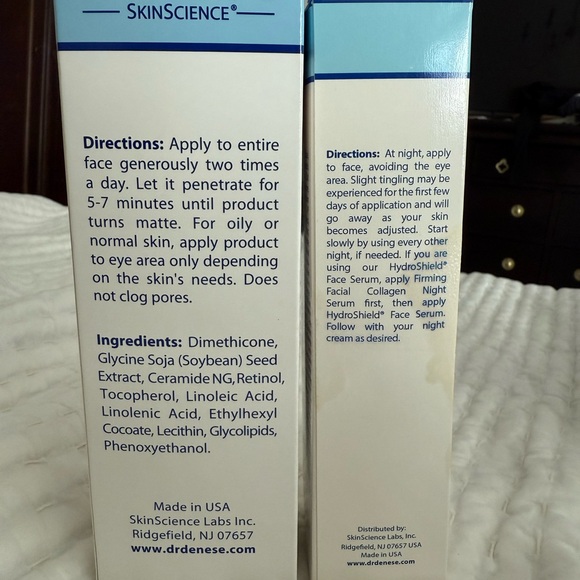Denese SkinScience HydroShield Ultra Moisturizing Face Serum - New/Never Opened - Picture 2 of 2